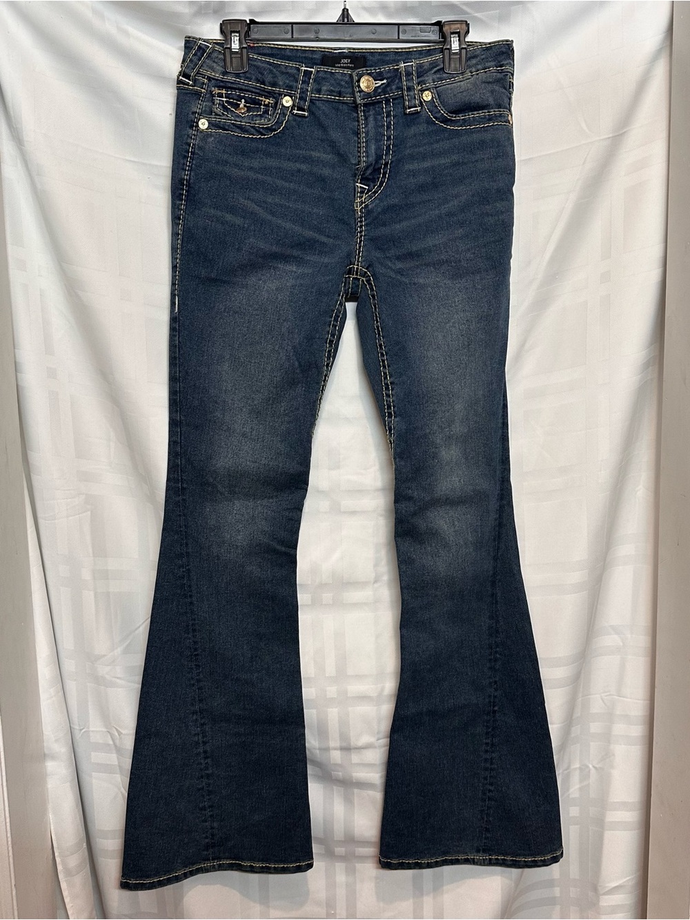 Y2K True Religion Joey Flare Jeans - Mid Rise Size 29 Blue
Denim